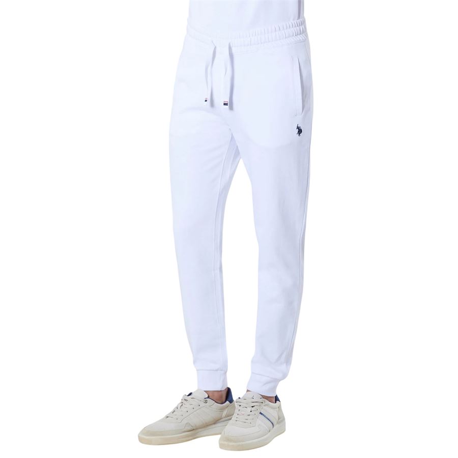 Tiko pantalone tuta in cotone con logo da uomo U.S. Polo Assn | US41115001100